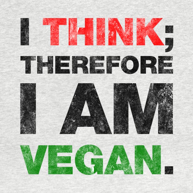 I think; therefore I am vegan. by ViktorCraft